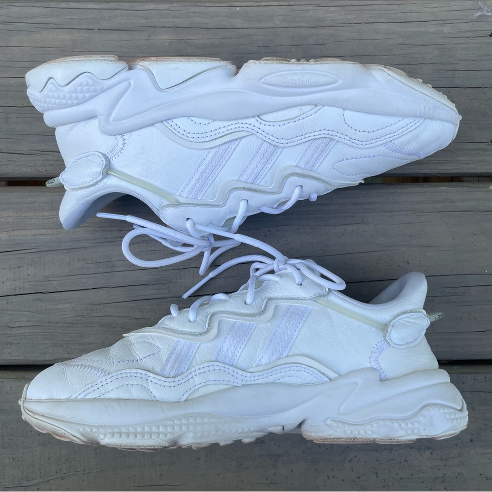 adidas Ozweego Triple White shoes size 7 - Picture 12 of 16
